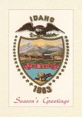 Vintage Lined Notebook Season's Greetings, State Seal Vintage Lined Notebook Season's Greetings, State Seal