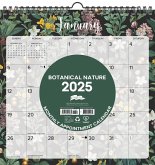 Botanical Nature 2025 12 X 12 Spiral Wall Calendar