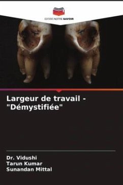 Largeur de travail - 