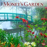 Monet's Garden 2025 12 X 24 Inch Monthly Square Wall Calendar Plastic-Free