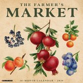 Farmer's Market 2025 12 X 12 Wall Calendar