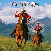 Cowboys 2025 12 X 24 Inch Monthly Square Wall Calendar Plastic-Free