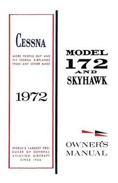 Cessna 1972 Model 172 and Skyhawk Owner's Manual - Cessna Aircraft Company