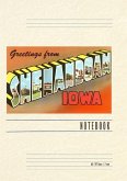 Vintage Lined Notebook Greetings from Shenandoah Vintage Lined Notebook Greetings from Shenandoah