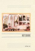 Vintage Lined Notebook Greetings from Mobile Vintage Lined Notebook Greetings from Mobile