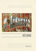 Vintage Lined Notebook Greetings from California Vintage Lined Notebook Greetings from California
