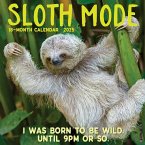 Sloth Mode 2025 12 X 12 Wall Calendar