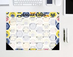 Bees and Botanicals Academic July 2024 - June 2025 17 X 12 Small Monthly Deskpad - Willow Creek Press