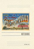 Vintage Lined Notebook Greetings from Victorville, California Vintage Lined Notebook Greetings from Victorville, California