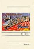 Vintage Lined Notebook Greetings from St. Petersburg, Florida Vintage Lined Notebook Greetings from St. Petersburg, Florida