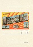 Vintage Lined Notebook Greetings from Arizona Vintage Lined Notebook Greetings from Arizona
