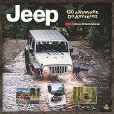 Jeep Official 2025 12 X 24 Inch Monthly Square Wall Calendar Plastic-Free
