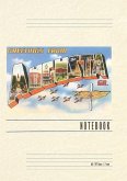 Vintage Lined Notebook Greetings from Augusta Vintage Lined Notebook Greetings from Augusta