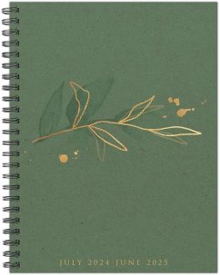 Ivy Green Academic July 2024 - June 2025 6.5 X 8.5 Softcover Planner - Willow Creek Press
