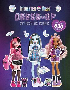 Monster High: Dress-Up Sticker Book - Golden, Michelle; Mattel