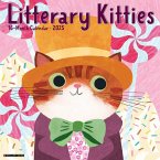 Litterary Kitties 2025 12 X 12 Wall Calendar