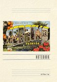 Vintage Lined Notebook Greetings from Sebring, Florida Vintage Lined Notebook Greetings from Sebring, Florida