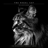 The Browntrout Portrait Series: The Regal Cat 2025 12 X 24 Inch Monthly Square Wall Calendar Plastic-Free