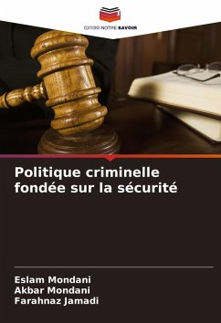 Cover Politique criminelle fondée sur la sécurité