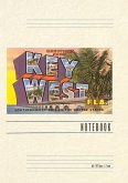 Vintage Lined Notebook Greetings from Key West, Florida Vintage Lined Notebook Greetings from Key West, Florida