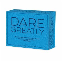 Dare Greatly 2025 6.2 X 5.4 Box Calendar - Willow Creek Press