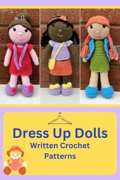 Cover Dress Up Dolls - Written Crochet Pattern (eBook, ePUB)