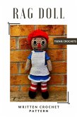 Raggedy Ann Rag Doll - Written Crochet Pattern (eBook, ePUB)