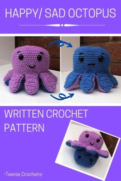 Cover Happy / Sad Octopus - Written Crochet Pattern (eBook, ePUB)