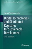 Digital Technologies and Distributed Registries for Sustainable Development (eBook, PDF)
