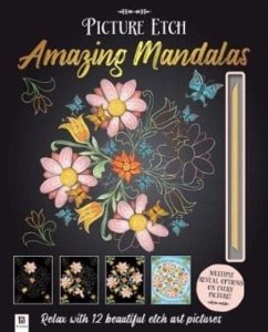 Cover Picture Etch: Amazing Mandalas