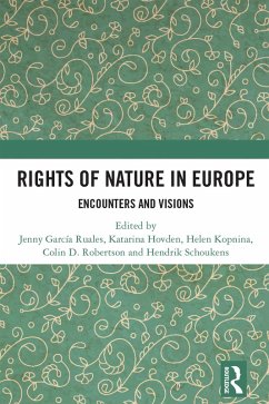 Cover Rights of Nature in Europe (eBook, PDF)