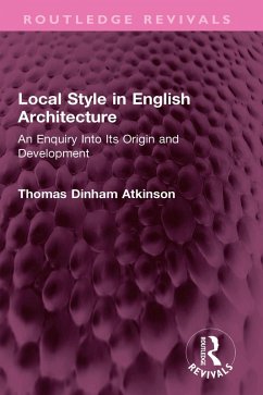 Cover Local Style in English Architecture (eBook, ePUB)