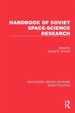 Handbook of Soviet Space-Science Research (eBook, ePUB)