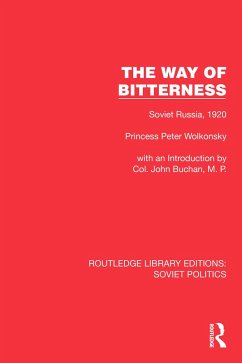 The Way of Bitterness (eBook, ePUB) - Wolkonsky, Princess Peter