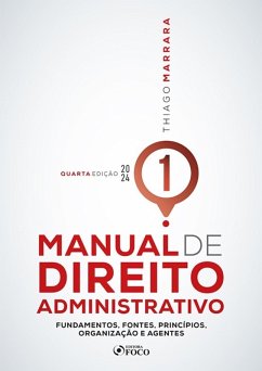 Cover Manual de Direito Administrativo - Volume 01 (eBook, ePUB)