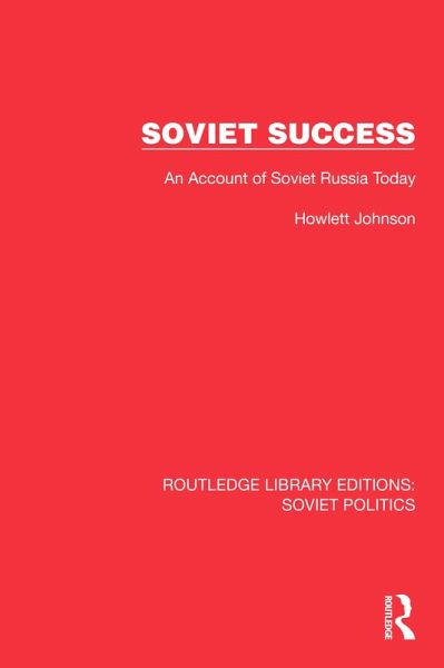 Soviet Success (eBook, PDF)