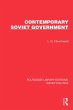 Contemporary Soviet Government (eBook,... - Bild 1