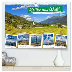 Grüße aus Wald (hochwertiger Premium Wandkalender 2025 DIN A2 quer), Kunstdruck in Hochglanz - Calvendo;Kramer, Christa