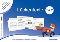 Lückentexte Teil 2 - für die 2. und 3. Klasse