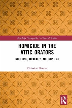 Homicide in the Attic Orators - Plastow, Christine