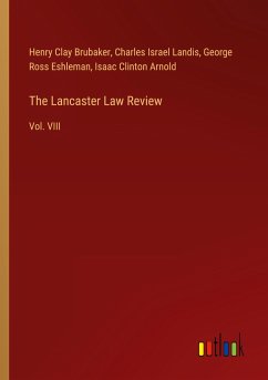 The Lancaster Law Review