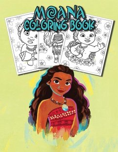 Moana coloring book for girls - Moreno, Guiliano