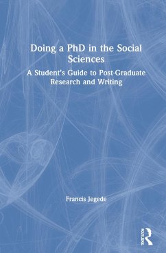 Doing a PhD in the Social Sciences - Jegede, Francis