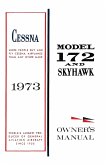 Cessna 1973 Model 172 and Skyhawk Owner's Manual