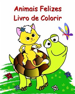 Animais Felizes Livro de Colorir - Kim, Maryan Ben