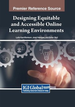 Cover Designing Equitable and Accessible Online Learning Environments