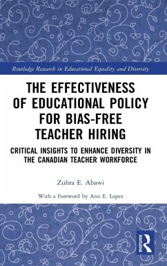 Cover The Effectiveness of Educational Policy for Bias-Free Teacher Hiring