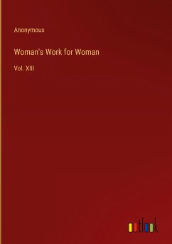 Cover Woman's Work for Woman