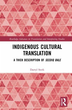 Indigenous Cultural Translation - Sterk, Darryl