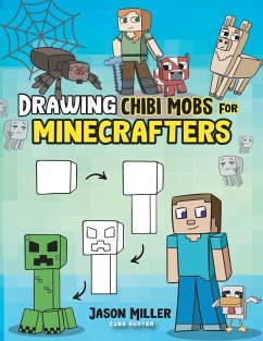 Cover Drawing Chibi Mobs for Minecrafters